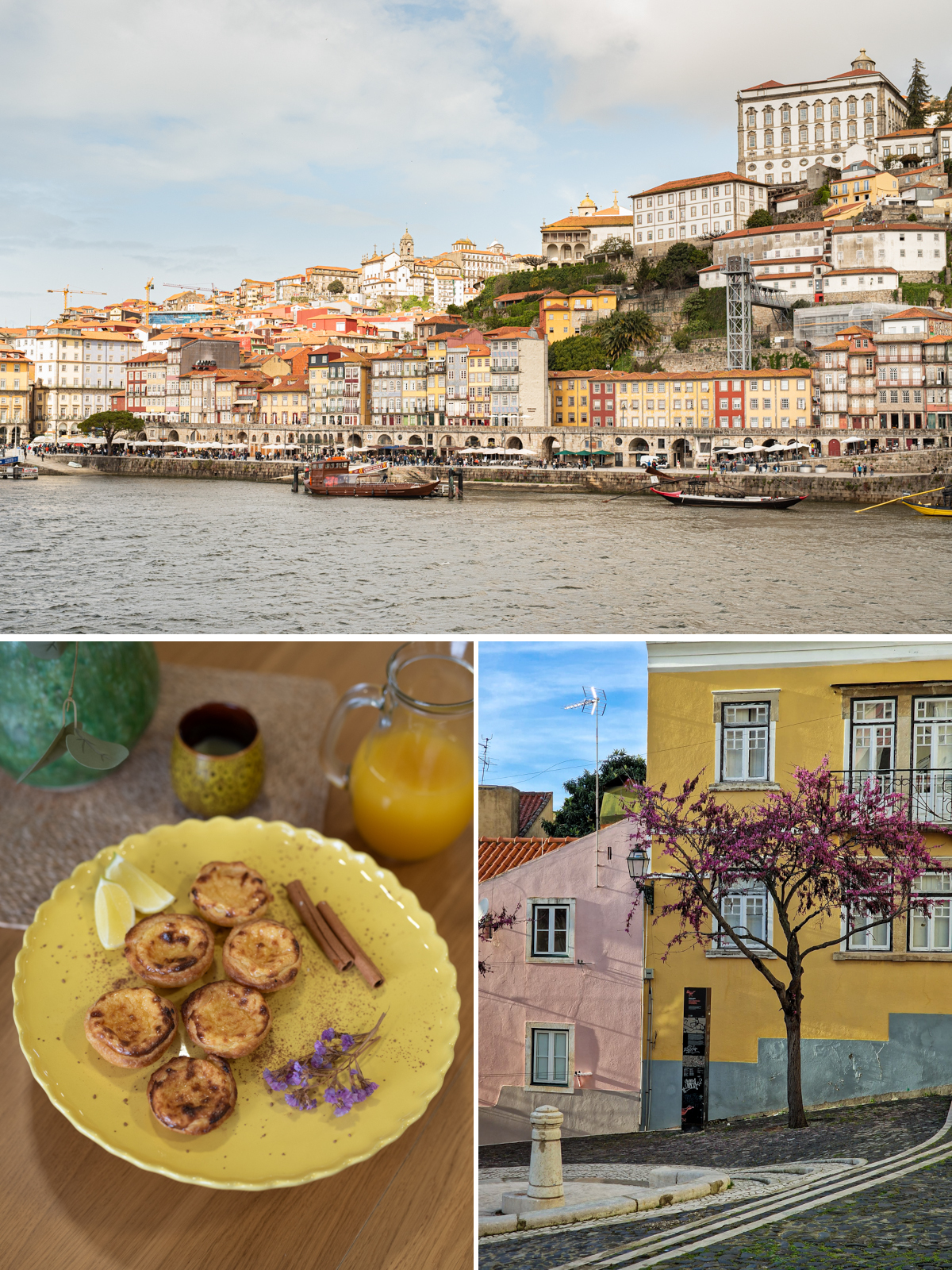 Eindrücke aus Porto in Portugal mit selbst gebackenen Pasteis de Nata